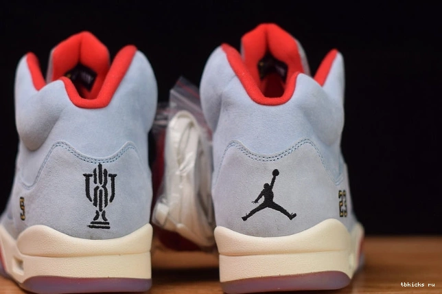 Rep TB Trophy JSP Air Jordan 5 Ice x CI1899-400 Room Blue 0714